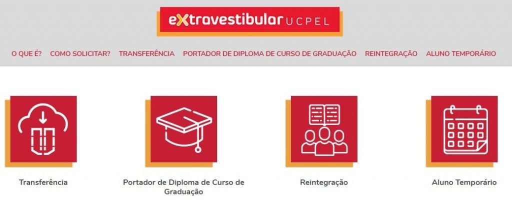 Extravestibular da UCPel inclui categoria para portadores de diploma de graduação